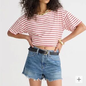 J. Crew Relaxed Denim Short in Baxter Wash
